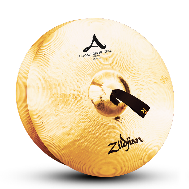 Zildjian 17" A Classic Orchestral Selection Medium Cymbals - Pair