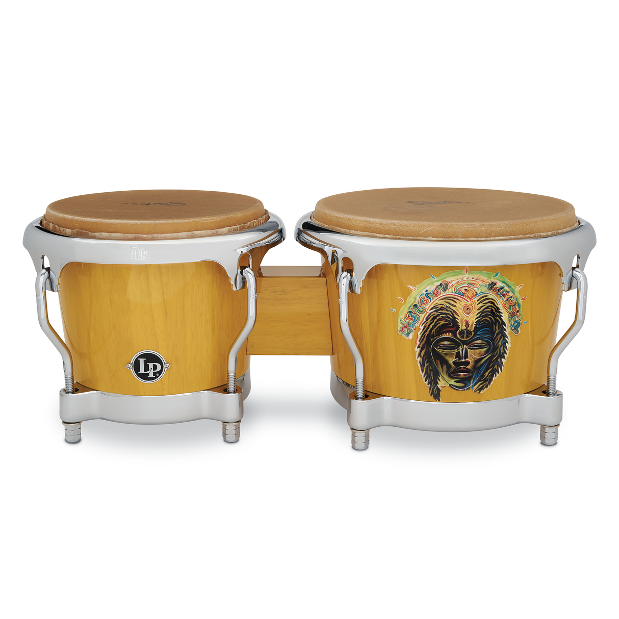 LP Carlos Santana Commemorative Africa Speaks Bongo Set - Oak