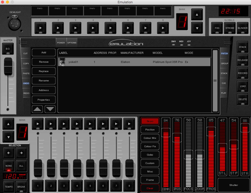 Elation Lighting Inc EMULATION Lighting Software - Open Box, Like New - Open Box