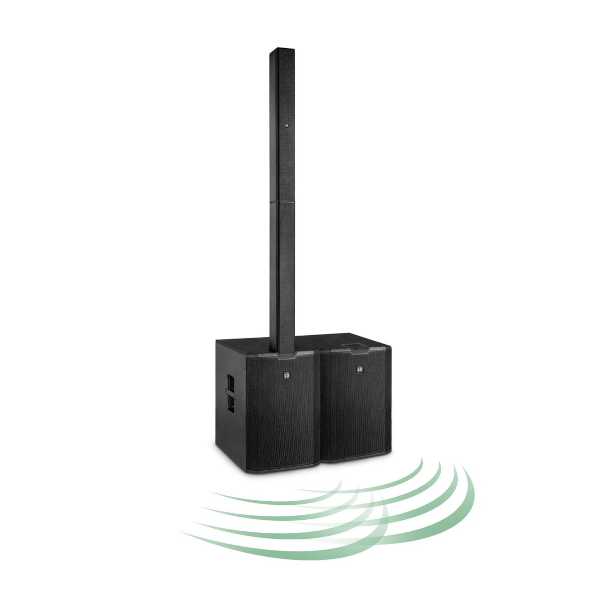 LD Systems Maui 44 G2 Cardioid Powered Column Loudspeaker - White - New