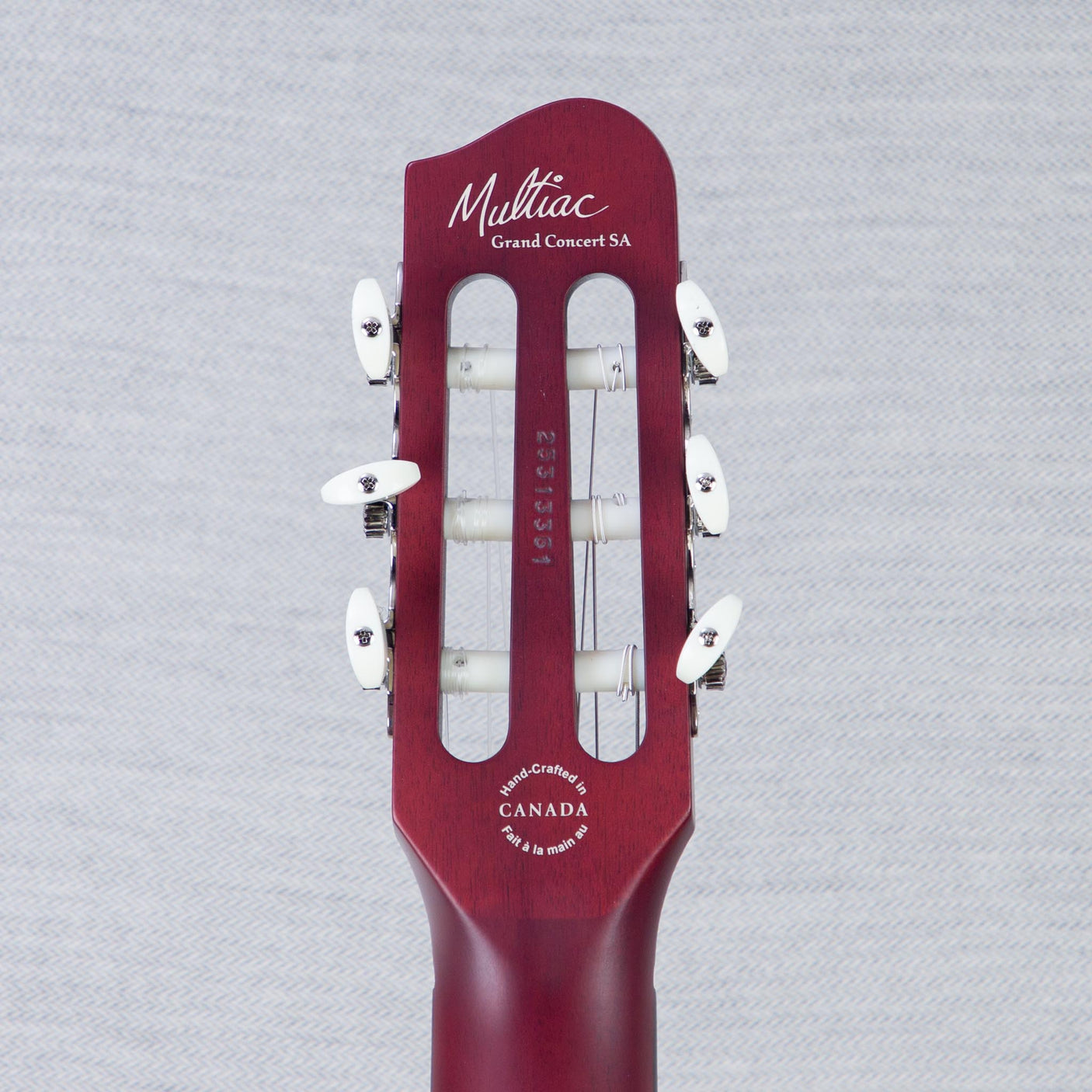 Godin MultiAc Grand Concert SA Nylon String Acoustic-Electric Guitar - Trans Black - CHUCKSCLUSIVE - #25313361