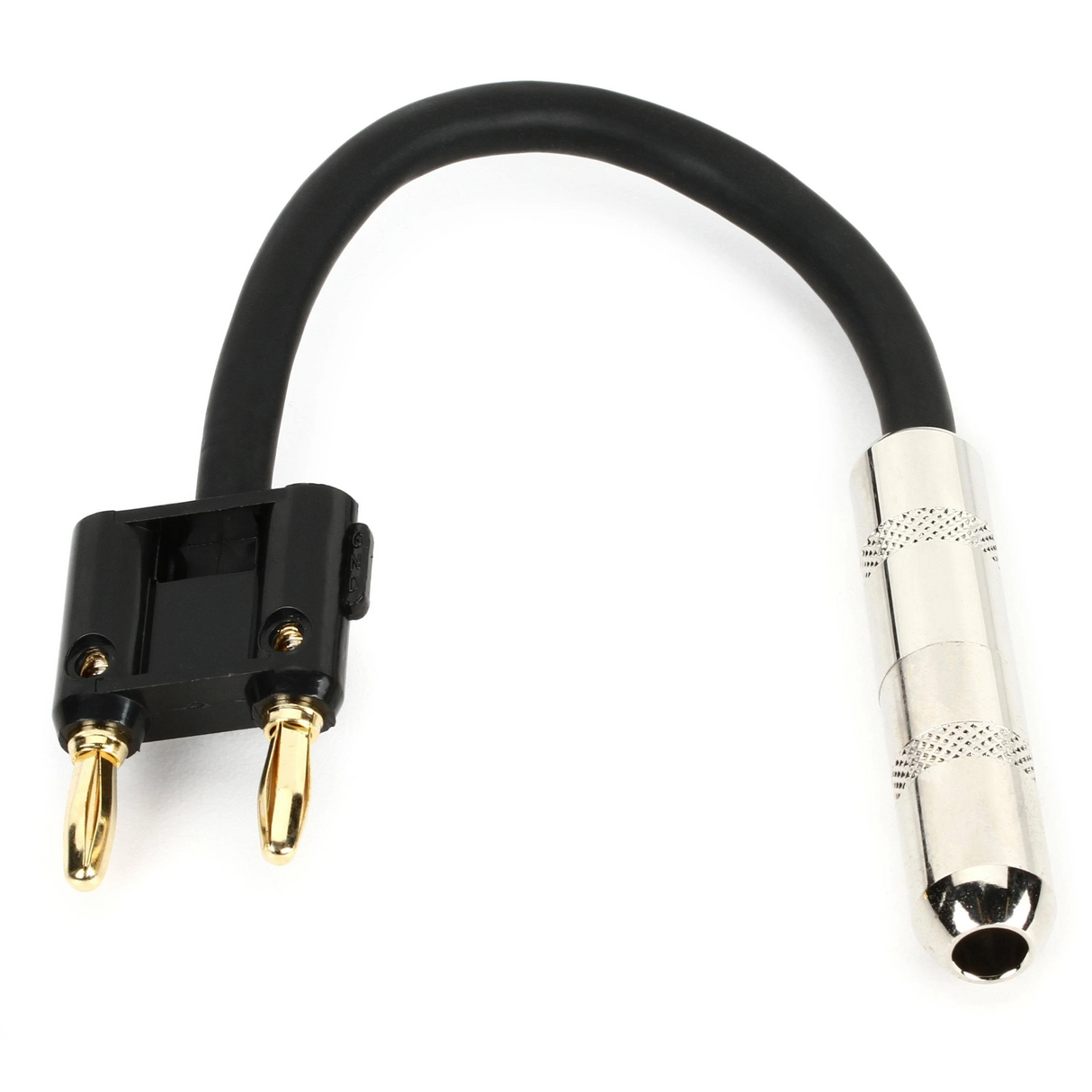 Hosa BNP-116BK 1/4-inch TS Female to Dual Banana Speaker