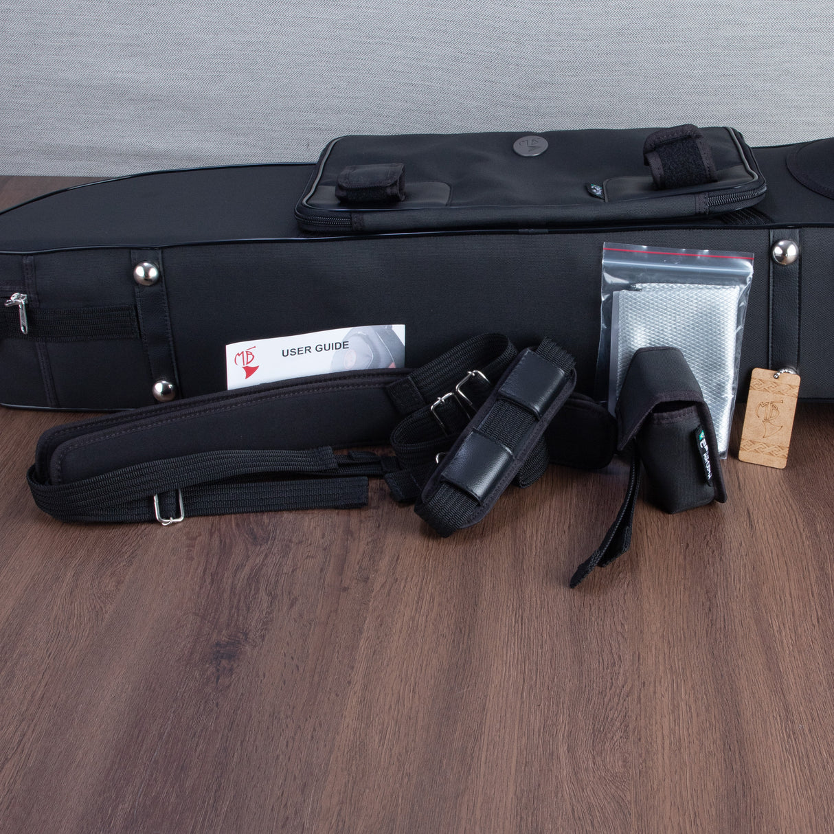 Marcus Bonna Light Case for Tenor Trombone with Small Bell - Black - Preorder