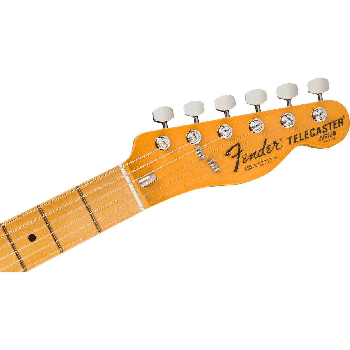 Fender American Vintage II 1977 Telecaster Custom Electric Guitar - Maple Fingerboard, Black - Mint, Open Box