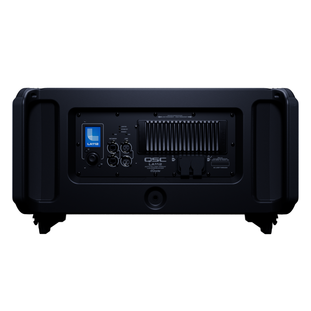 QSC LA112 L Class 12-Inch Two-Way Active Line Array Loudspeaker - New
