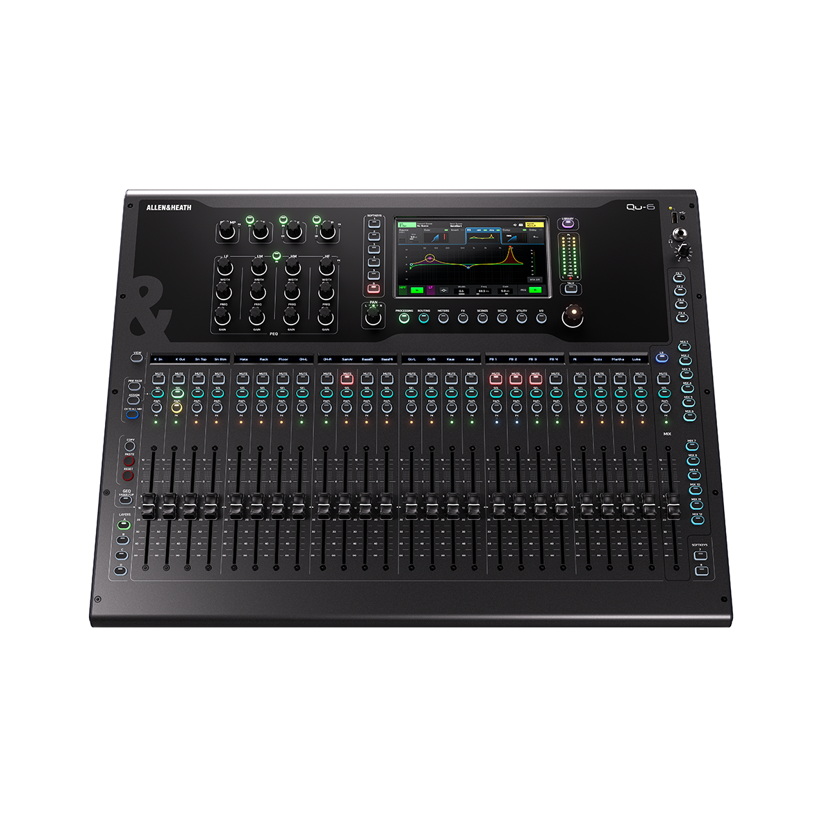 Allen & Heath QU-6 96kHz 32-Channel Digital Mixer - New