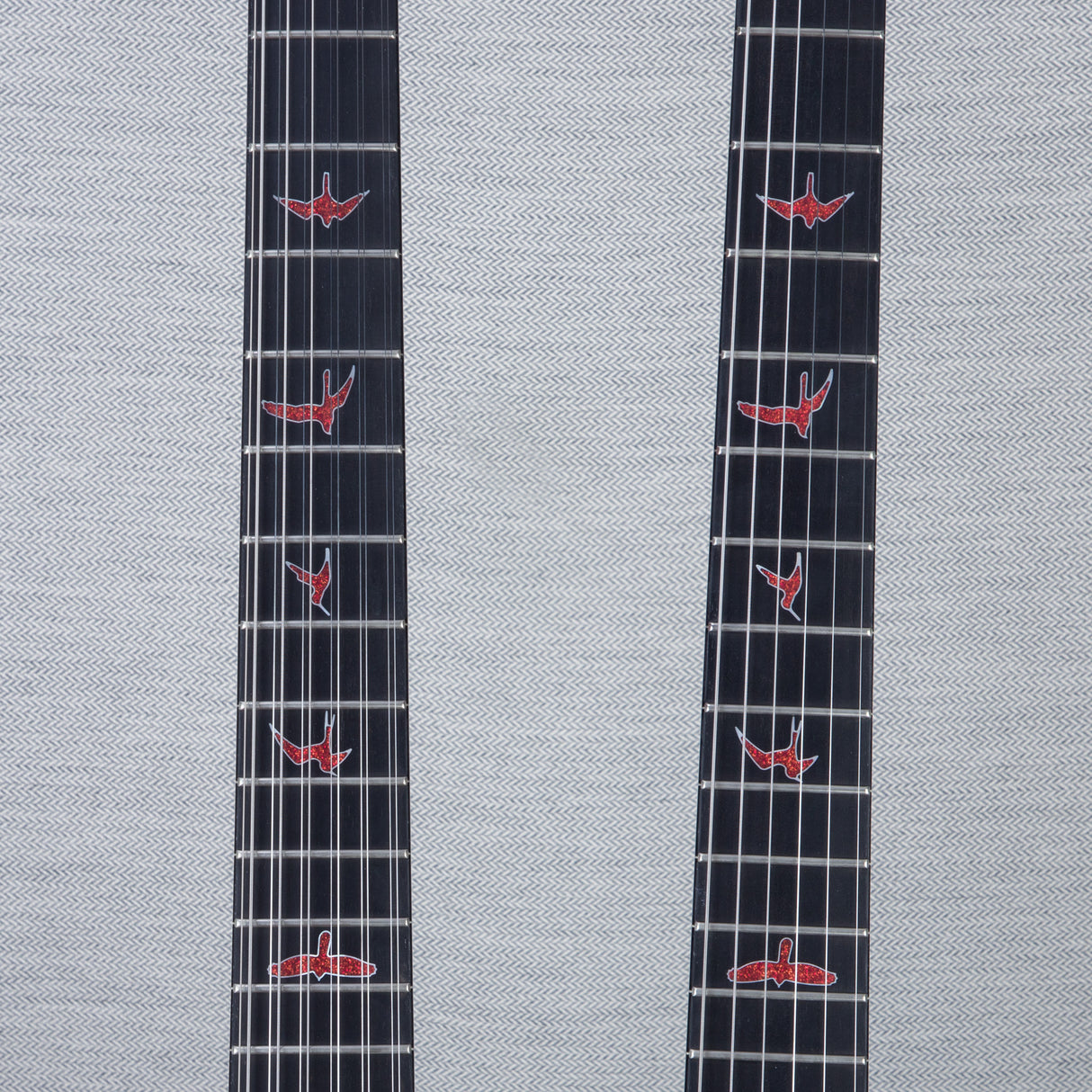 PRS Private Stock Custom 24 Double-Neck 6/12 String Electric Guitar - Indian Ocean Sunset Glow - #0384233