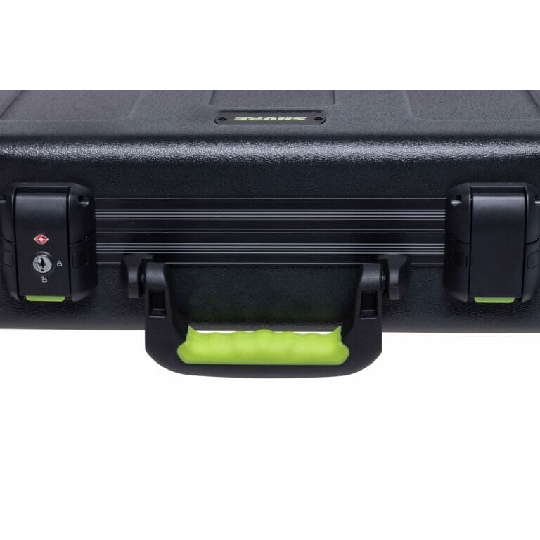 Shure by Gator SH-MICCASEW06 Molded Case with Drops for 6 Wireless Microphones and TSA-Approved Latches