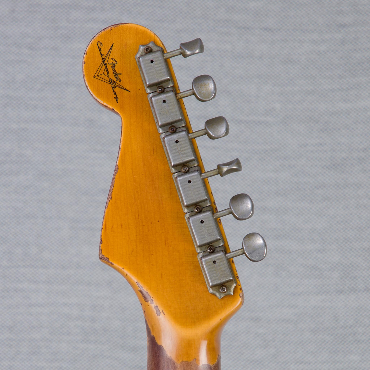 Fender Custom 1961 Stratocaster Electric Guitar Super Heavy Relic - Red Sparkle over 3-Color Sunburst - #CZ587441