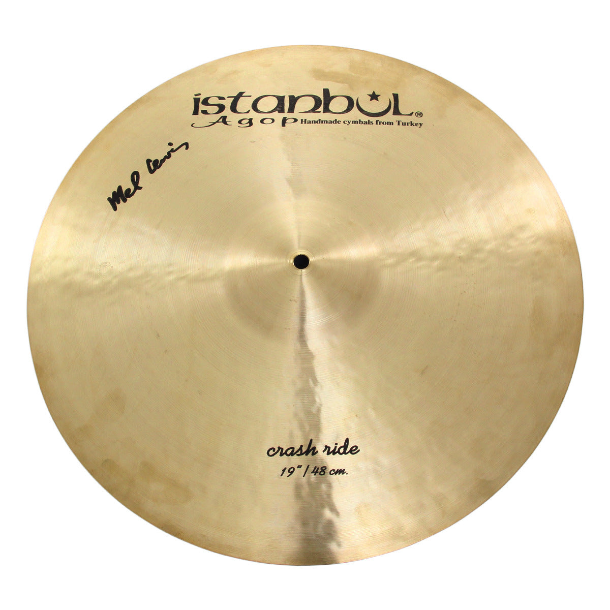 Istanbul Agop 19-Inch Mel Lewis Crash/Ride Cymbal
