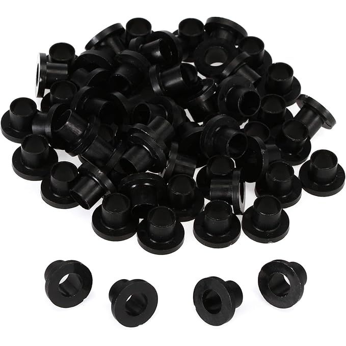 Danmar 50 Pack Nylon Tension Rod Washers - Black