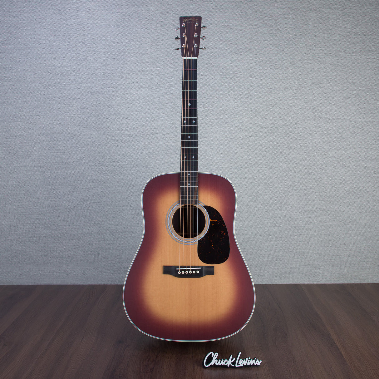 Martin D-28 Satin East Indian Rosewood/Spruce Acoustic Guitar - Amberburst - Mint, Open Box