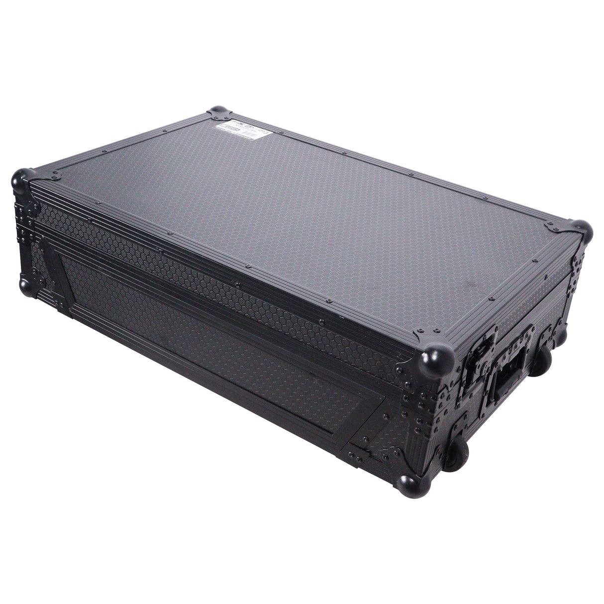 ProX XS-XDJRX3WBL ATA Flight Case with 1U Rack Space and Wheel - Black