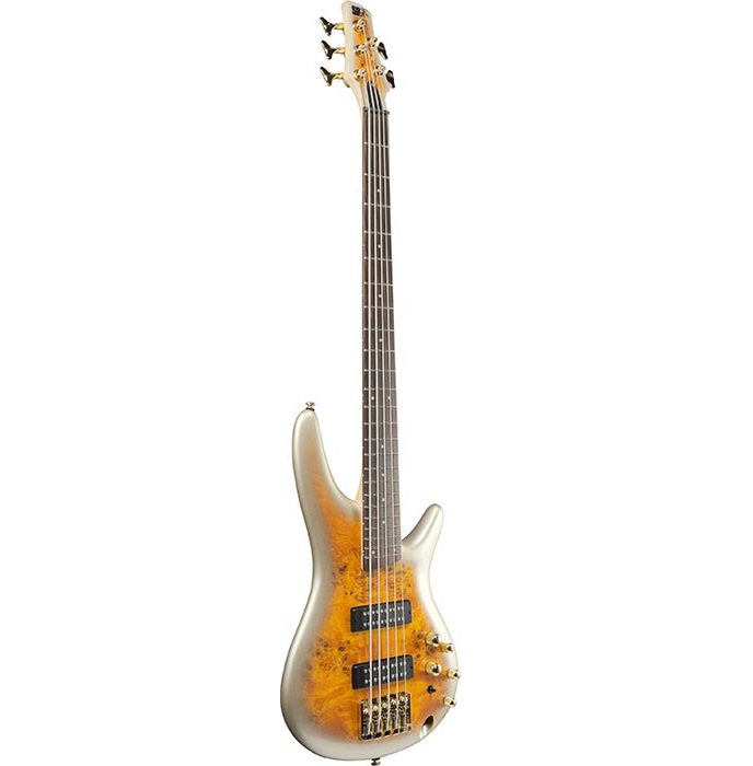 Ibanez SR405EPBDXMGU 5-String Electric Bass Guitar - Mars Gold Metallic Burst