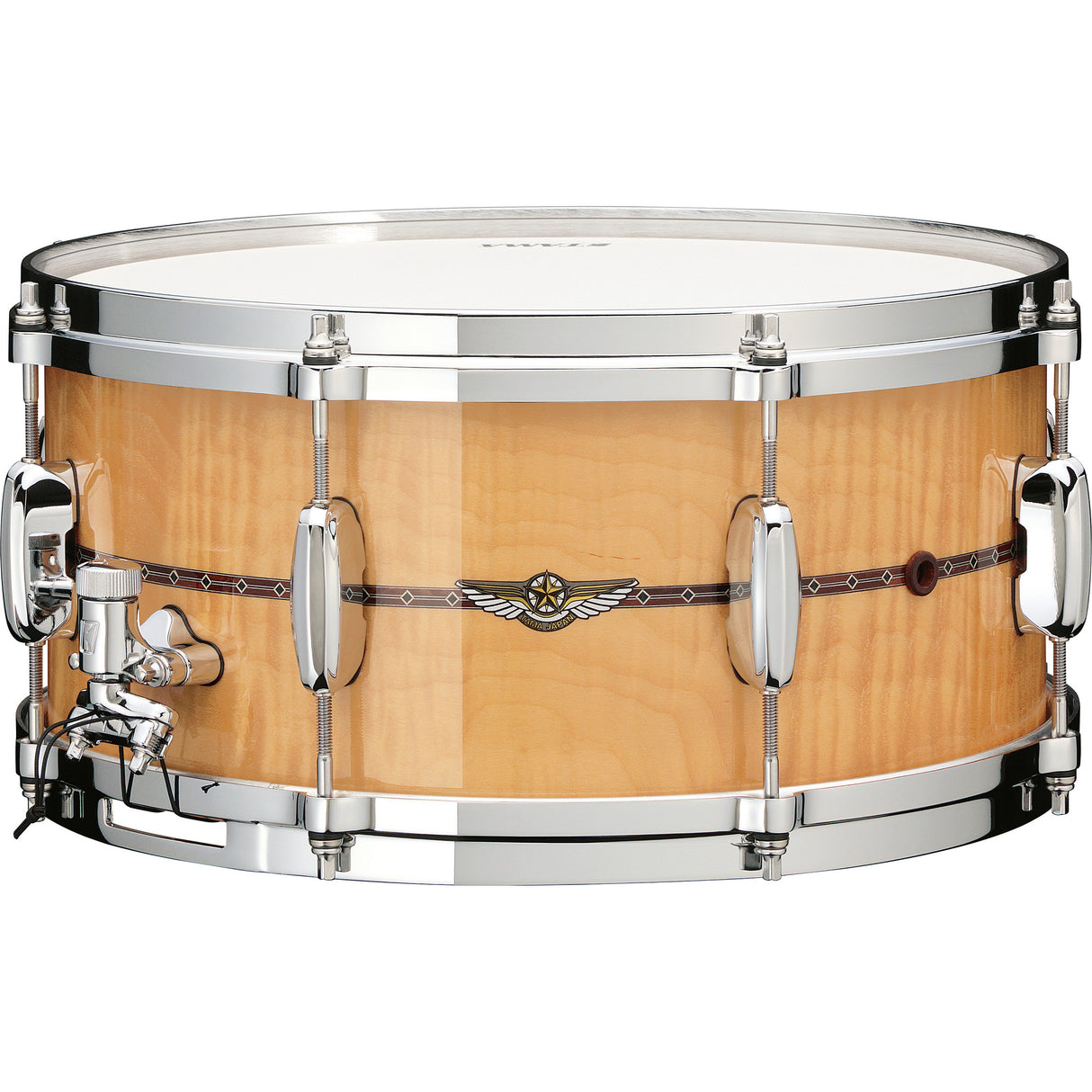 Tama Star 6.5 x 14-Inch Curly Maple Snare Drum - Gloss Natural