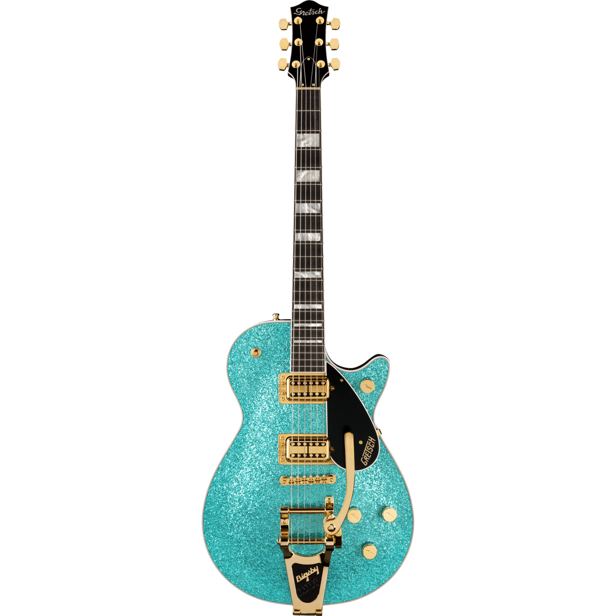 Gretsch G6229TG LTD Players Edition Sparkle Jet BT with Bigsby and Gold Hardware - Ocean Turquoise - New