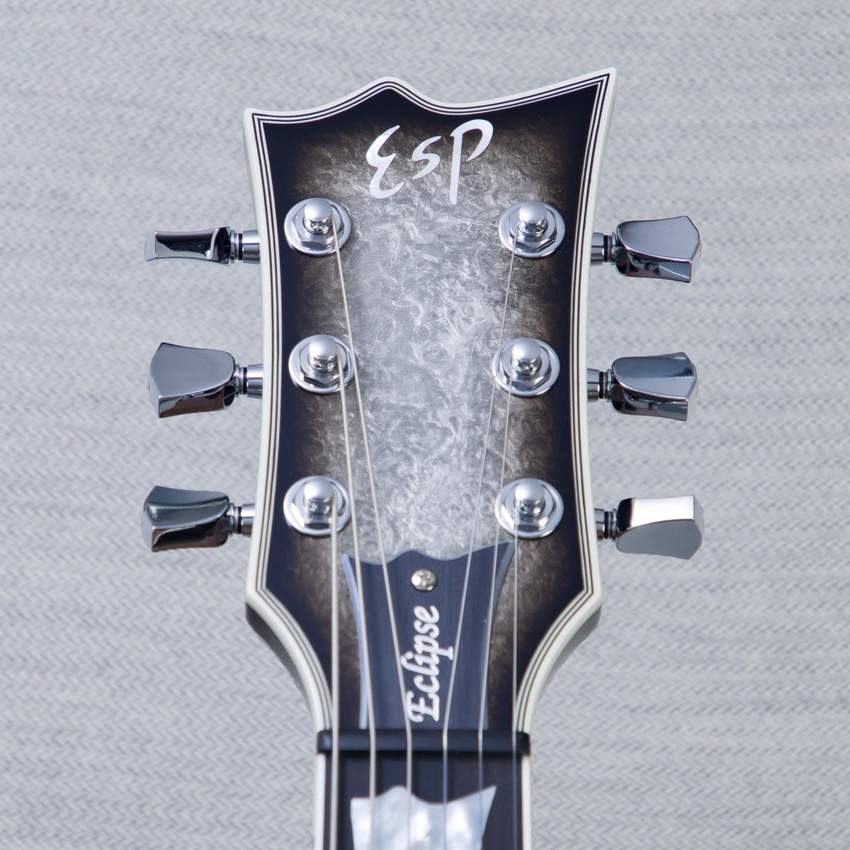 ESP Original Eclipse CTM Electric Guitar - Silver Liquid Metal Burst - #E4100262