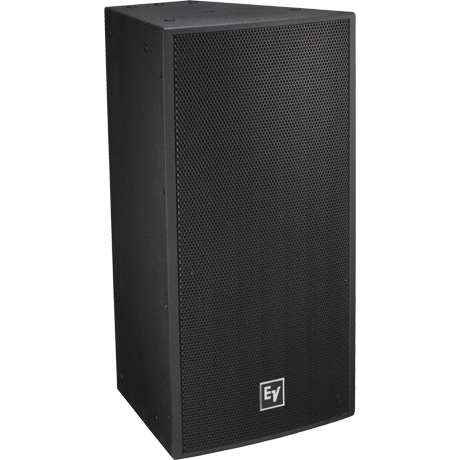 Electro-Voice EVF-1122S/96-BLK 12" Two-Way Passive Install Loudspeaker - 90°x60°, EVCoat