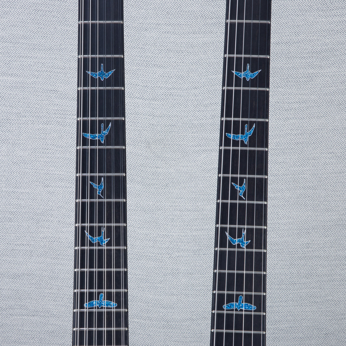 PRS Custom 24 Double-Neck 6/12 String Electric Guitar - Indigo Glow - #0387669