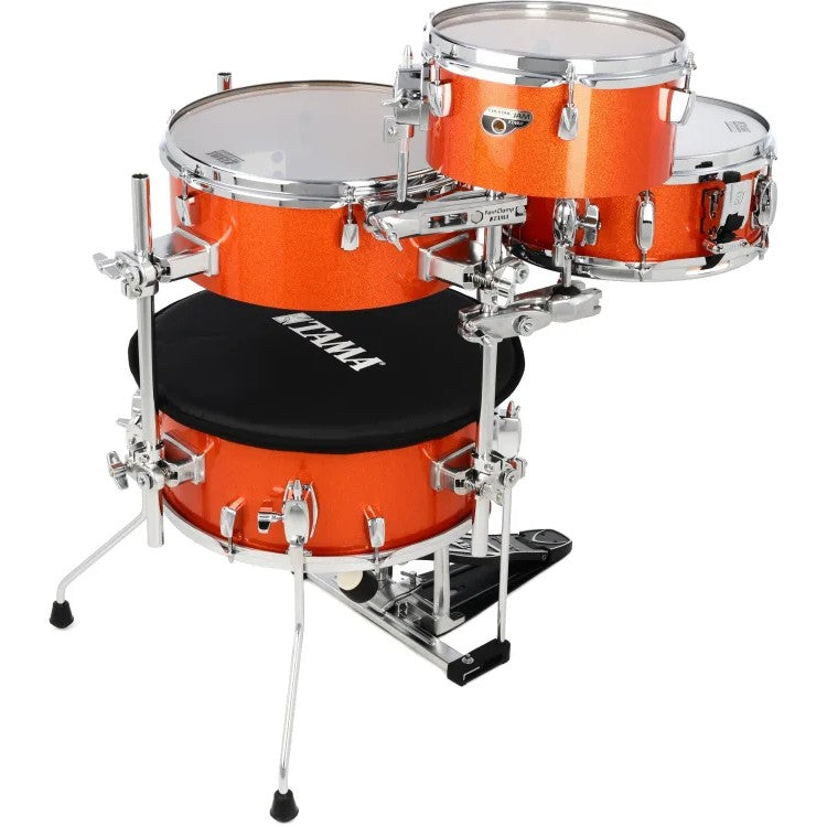 Tama Cocktail Jam Kit - Bright Orange Sparkle - New,Bright Orange Sparkle
