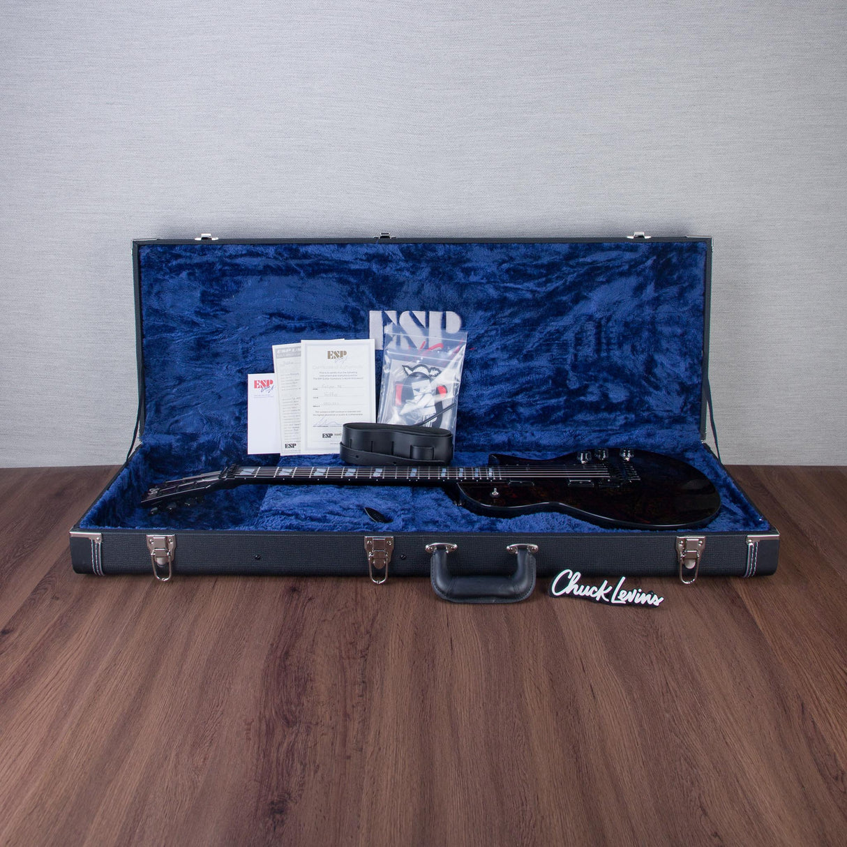 ESP USA Eclipse FR Electric Guitar - Hellfire - #US24522 - Mint, Open Box