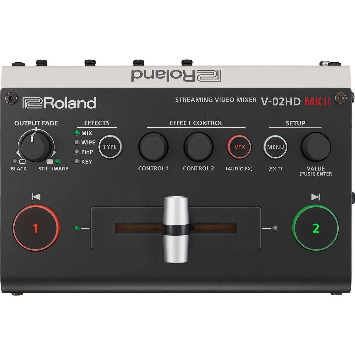 Roland V-02 HD MK II Switcher with Single-Camera PTZ Bundle