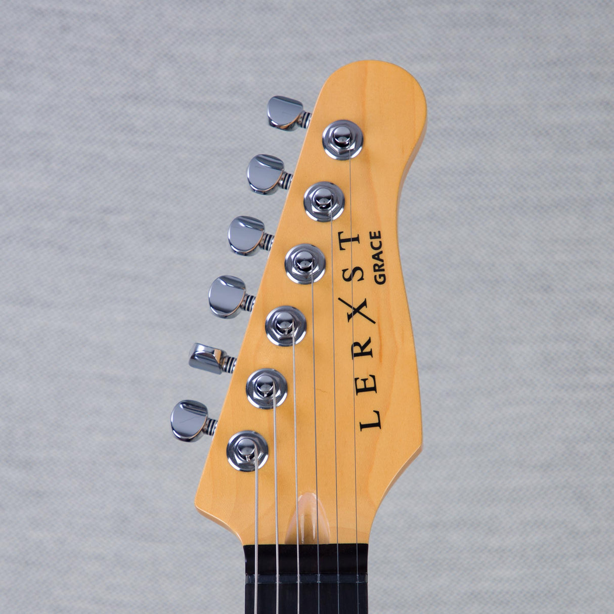 Lerxst Grace Alex Lifeson Signature Electric Guitar with Vega Trem Signed - Red - #24310893