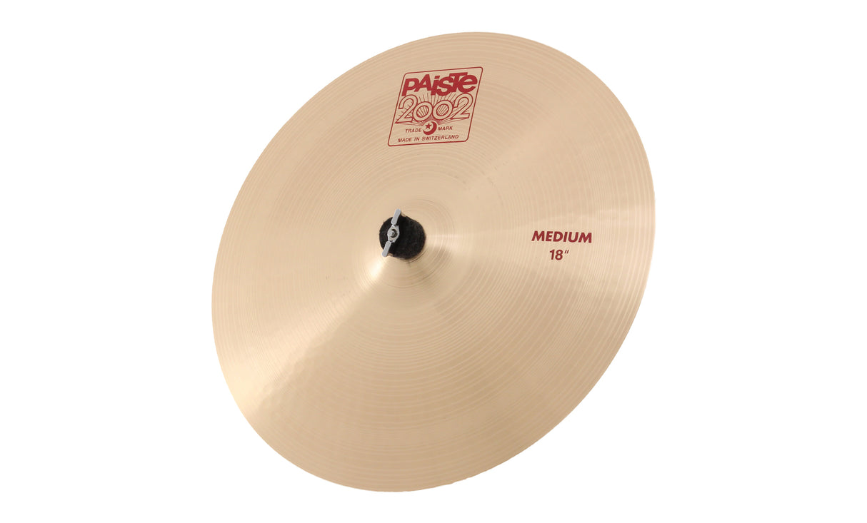 Paiste 18-Inch 2002 Medium Crash Cymbal - New,18 Inch