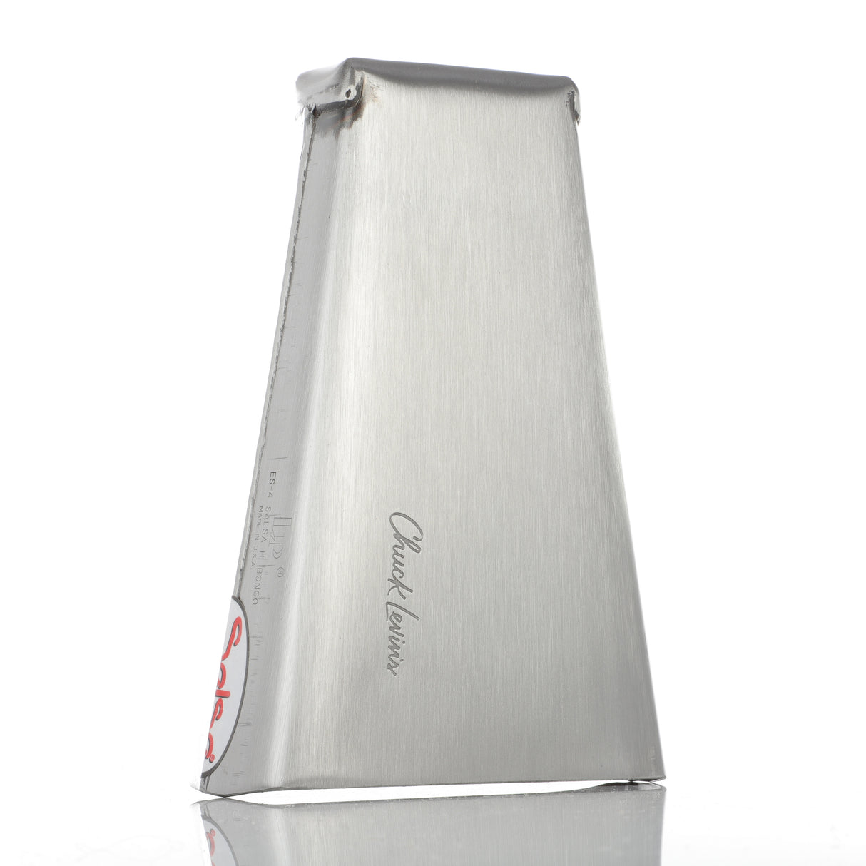 Chuck Levin's 60th Anniversary Latin Percussion ES-4 Salsa Hand Held Bongo Cowbell - High