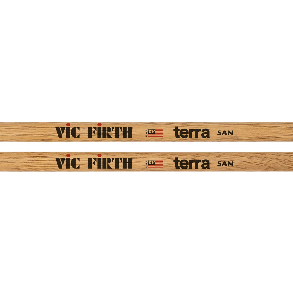 Vic Firth American Classic 5ATN Terra Series Drumsticks with Nylon Tip - 4 Pairs