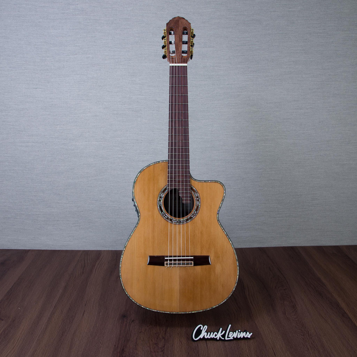 Arce AR5-1-CE-CD Walnut/Cedar Acoustic Electric Cedar - #0122