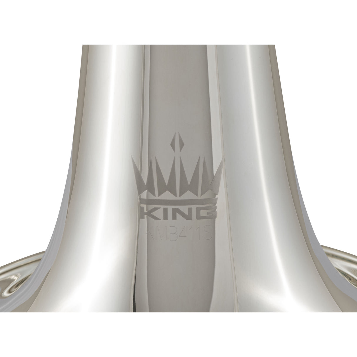 King KMB411S Performance Marching Baritone Horn - Silver-Plated
