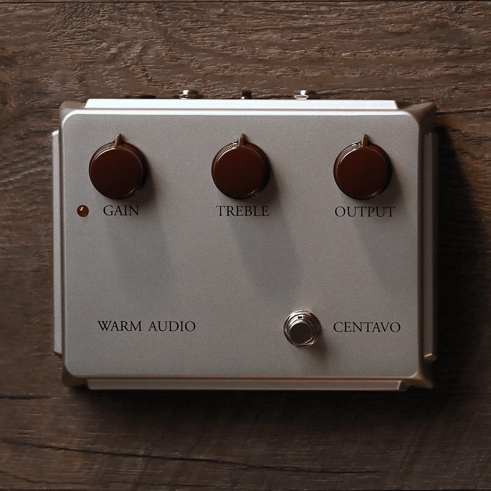 Warm Audio WA-CVS Centavo Limited-Edition Silver Overdrive Guitar Effects Pedal