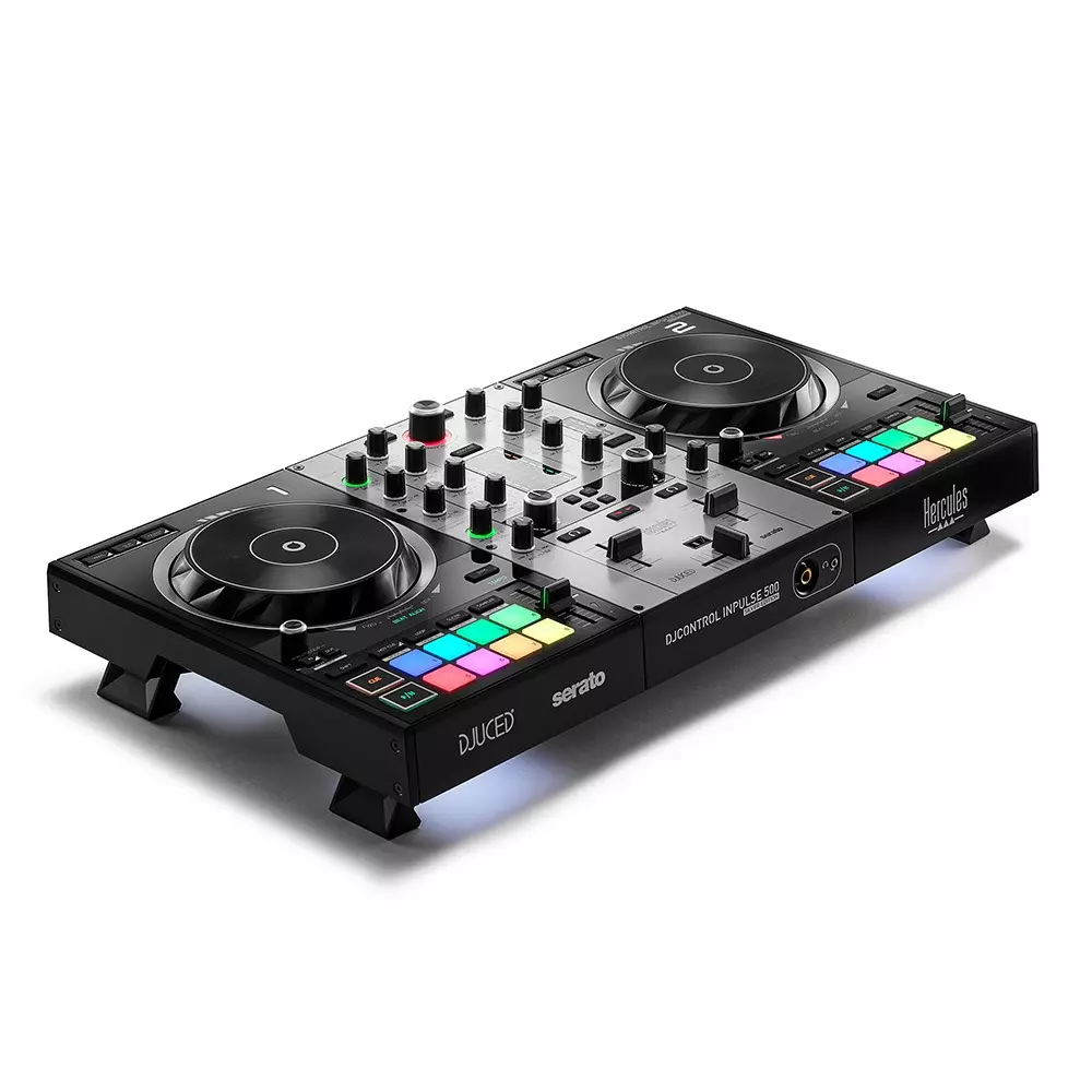 Hercules DJ Control Inpulse 500 Limited Edition Silver
