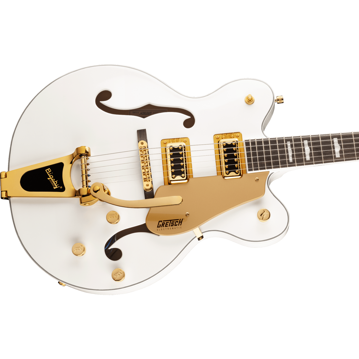 Gretsch G5422TG Electromatic Classic Double-Cut Hollowbody with Bigsby and Gold Hardware - Snowcrest White