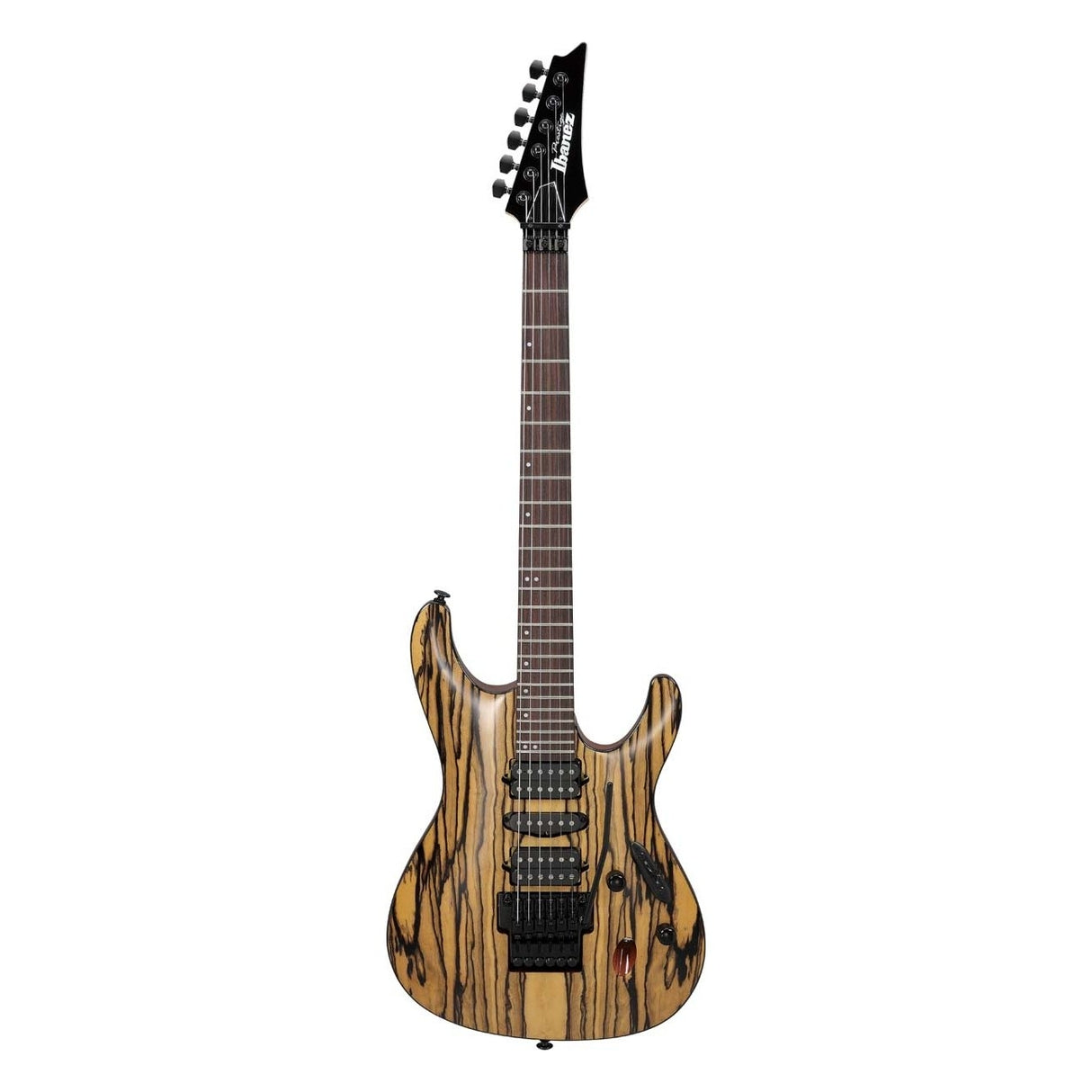 Ibanez S6570 Electric Guitar - Brown and Natural Wood