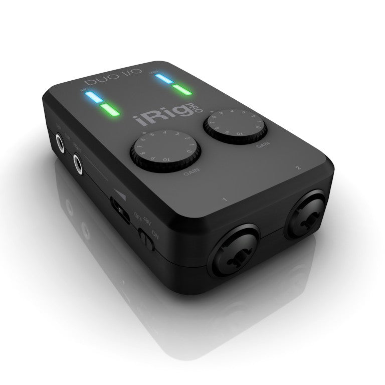 IK Multimedia iRig Pro Duo I/O Mobile 2-Channel Audio/MIDI Interface