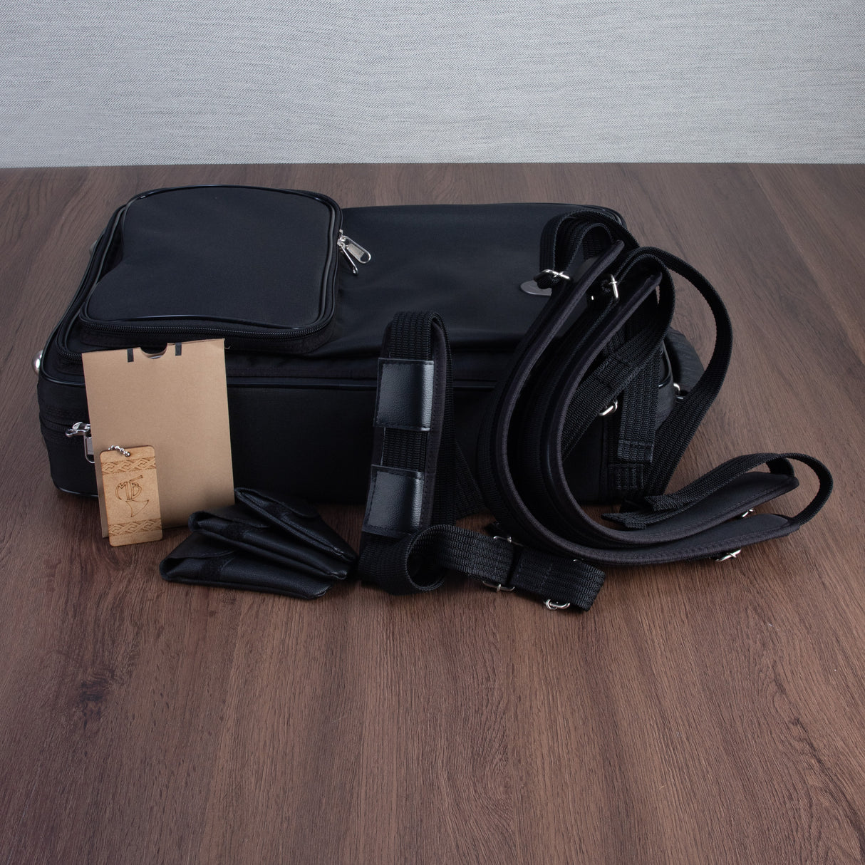 Marcus Bonna Triple Clarinet Case with Rain Cover - Black - Preorder