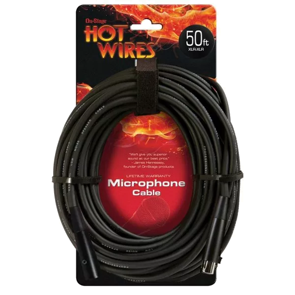 On-Stage MC12-50 50-Foot XLR Microphone Cable