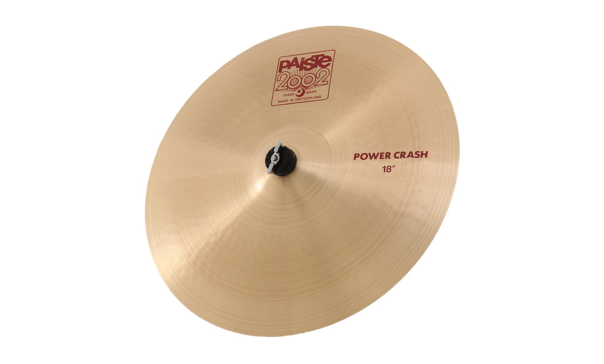 Paiste 18" 2002 Power Crash Cymbal - New,18 Inch