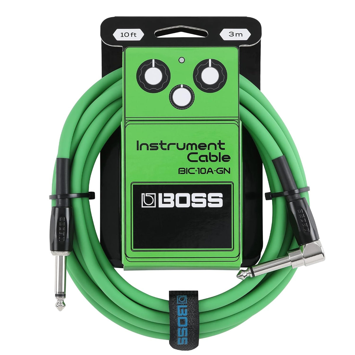 Boss BIC-10A-GN 10-Foot Instrument Cable