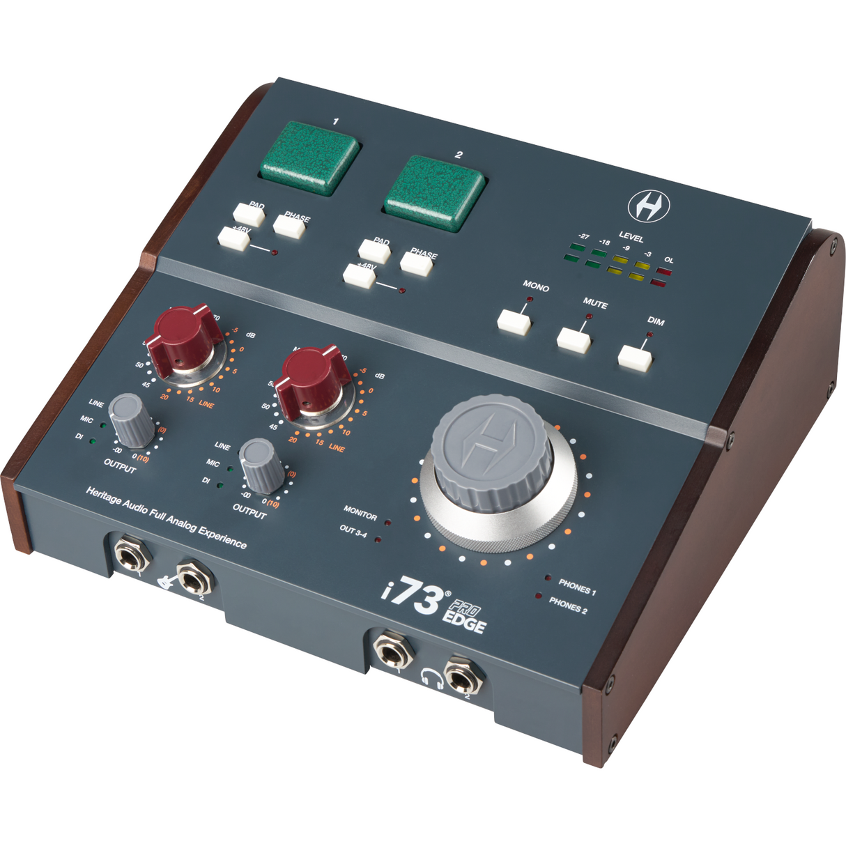 Heritage Audio i73 EDGE 12x16 USB-C Interface with 2x 73-Style Preamps