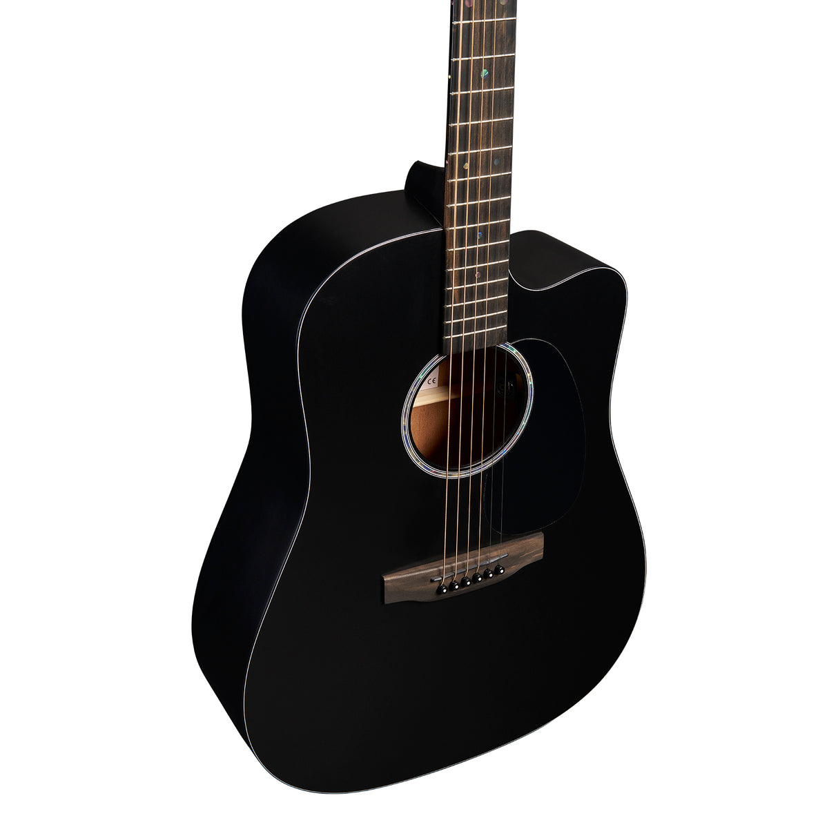 Martin Road Series DC-10E Acoustic Electric Guitar - Modern Black