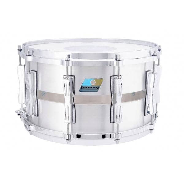 Ludwig 8 x 14-Inch Slotted Coliseum Aluminum Snare Drum