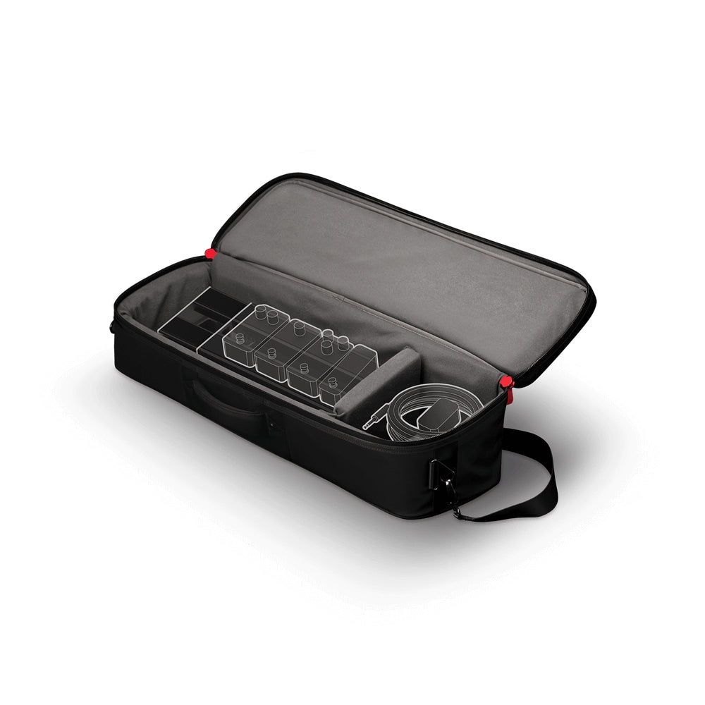 D'Addario PW-BLPBT-01 Backline Transporters Single Row Pedalboard Case