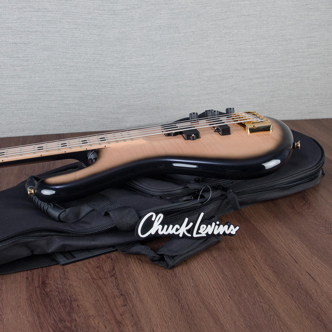 Spector Euro 5 5-String Electric Bass Guitar - Natural Black Burst Gloss - CHUCKSCLUSIVE - #NB22967