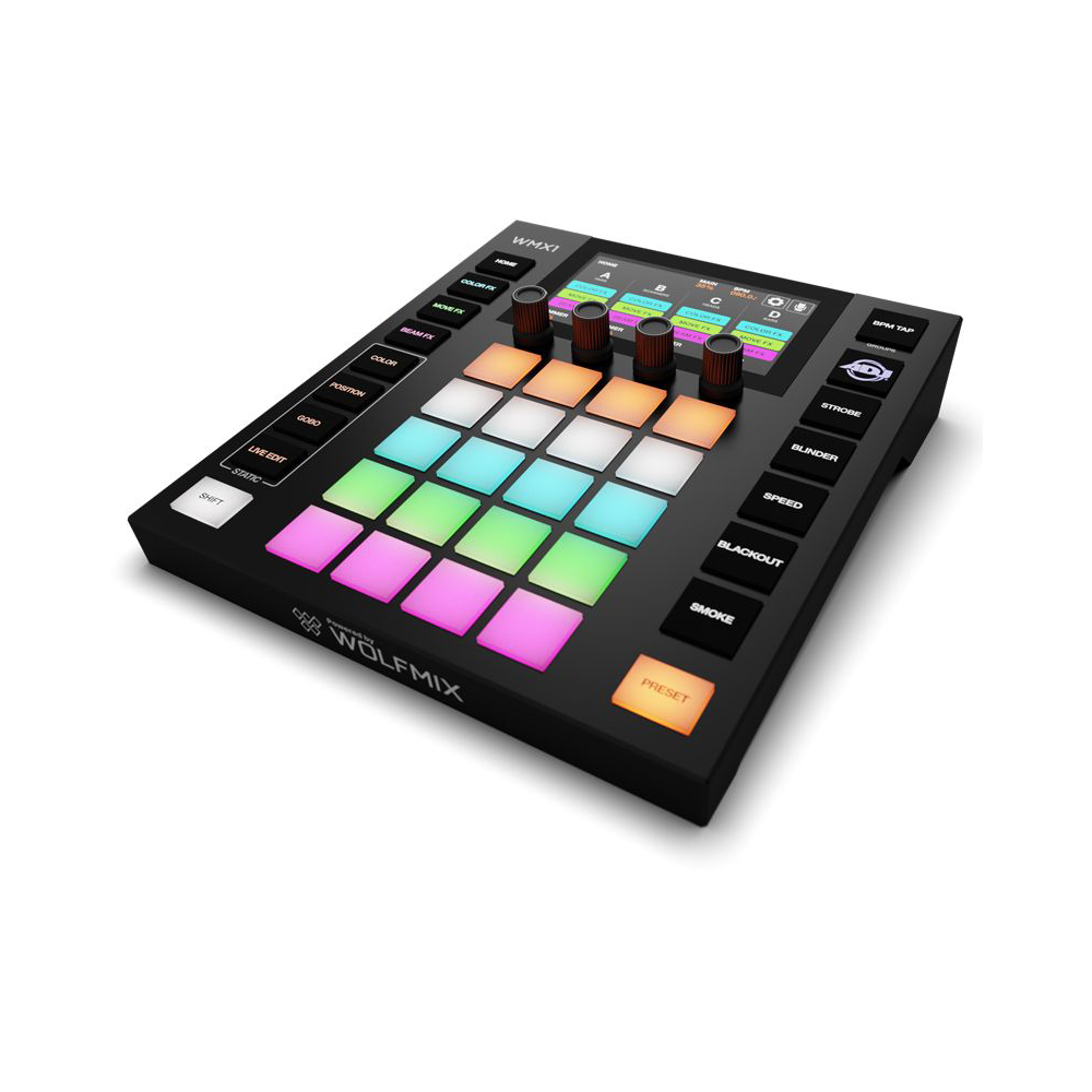 ADJ WMX1 MK2 Stand-Alone DMX Controller with Massive Library of Lighting Profiles - Preorder