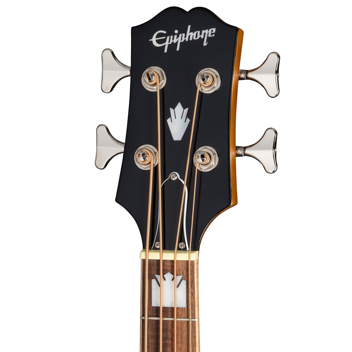 Epiphone El Capitan J-200 Studio Acoustic Electric Bass - Aged Vintage Natural - New