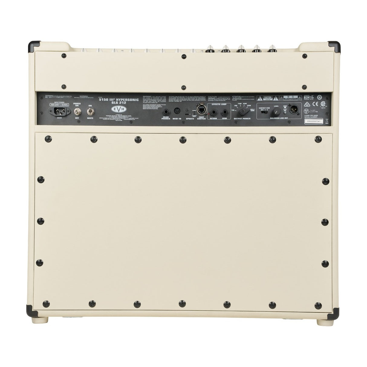 EVH 5150III Hypersonic 6x6 1x12-Inch Electric Guitar Amplifier - Ivory