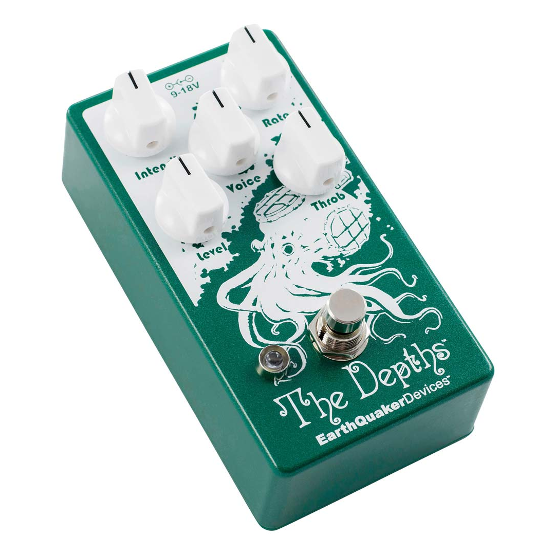 EarthQuaker Devices The Depths Optical Vibe Machine Pedal